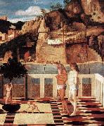Giovanni Bellini Sacred Allegory oil